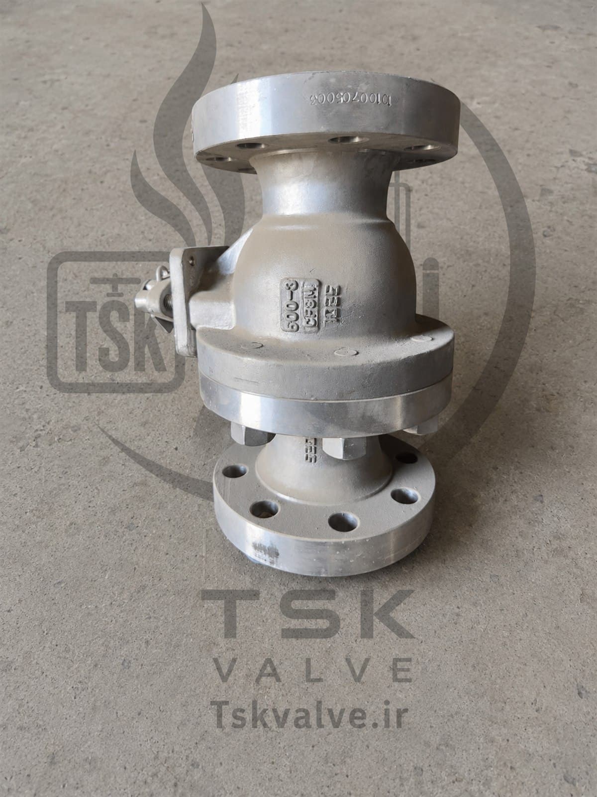GWC 3 inch Class 600 CF8M flanged ball valve