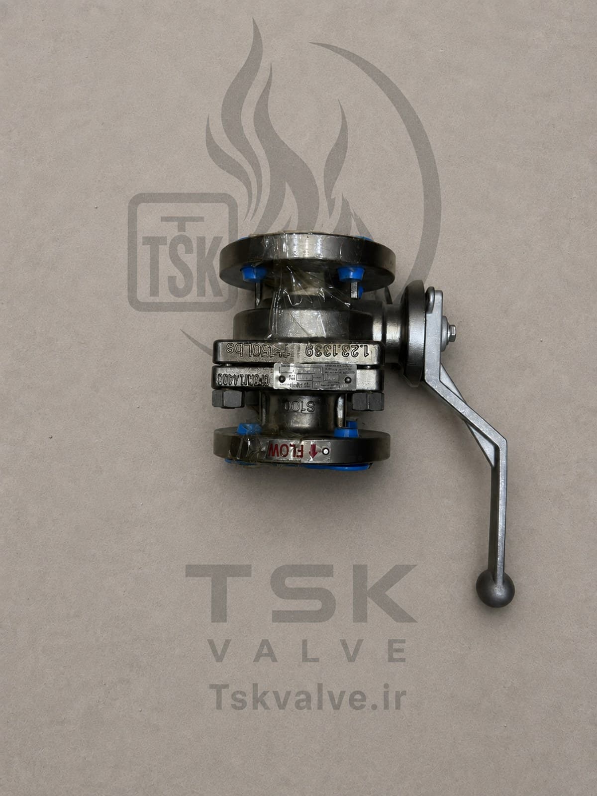 Flowserve 1 inch Class 150 CF8M flanged ball valve