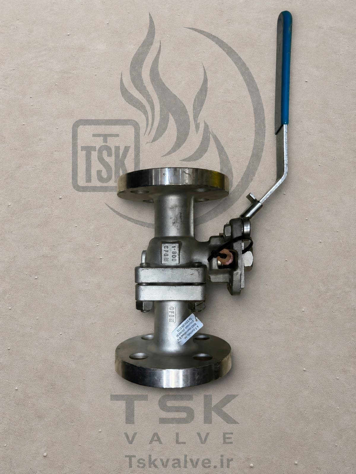 IT 1 inch Class 800 CF8M flanged ball valve