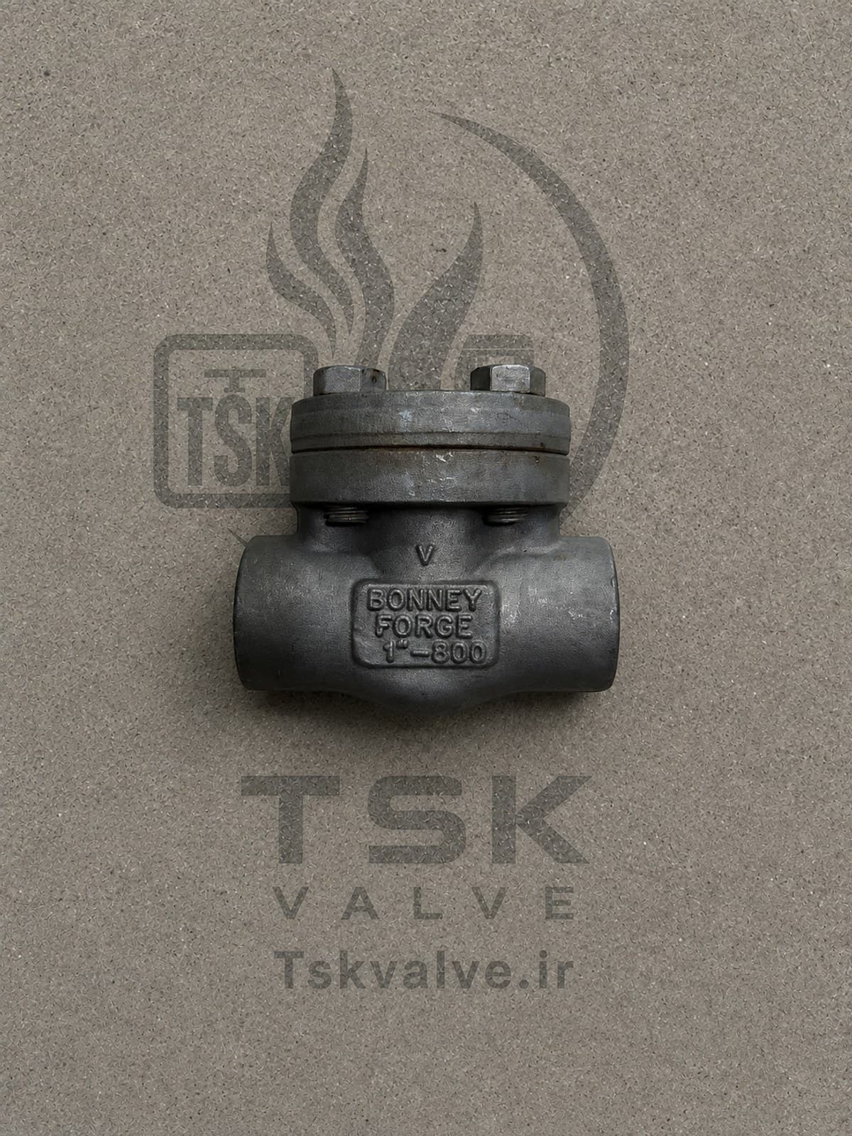 Bonney Forge 1 inch Class 800 A182 F347 socket weld (sw) check valve