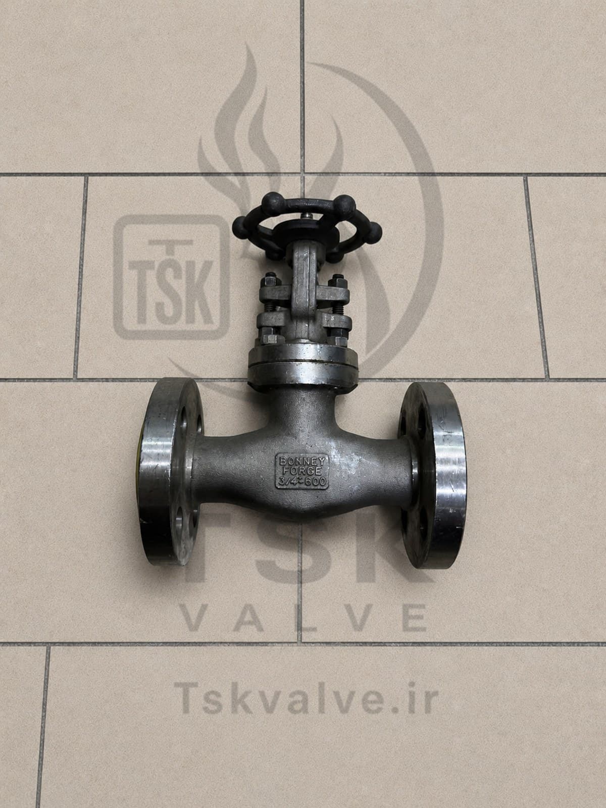 Bonney Forge 3/4" Class 600 Incoloy 835 flanged gate valve