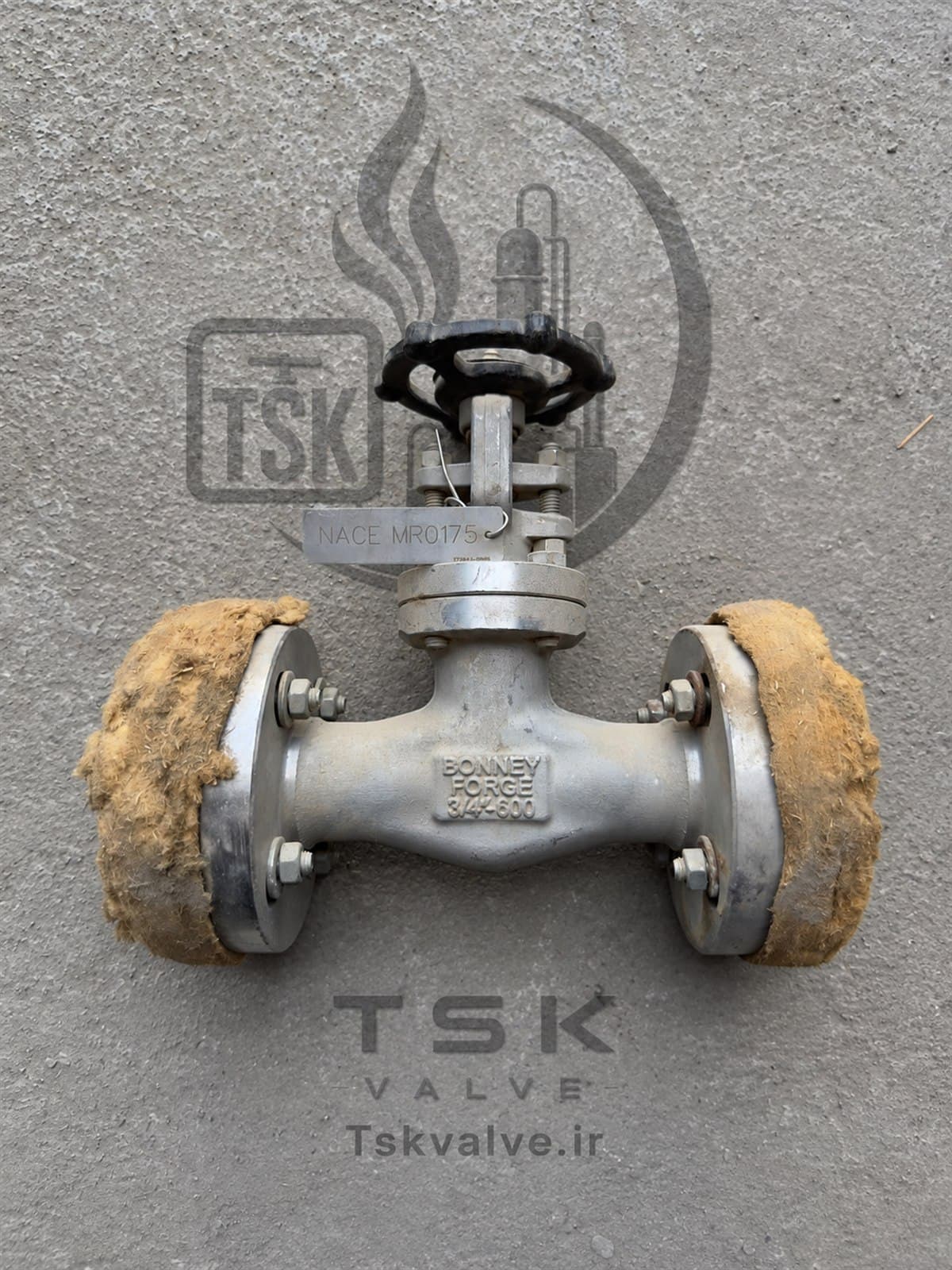 Bonney Forge 3/4" Class 600 A182 F51 flanged gate valve