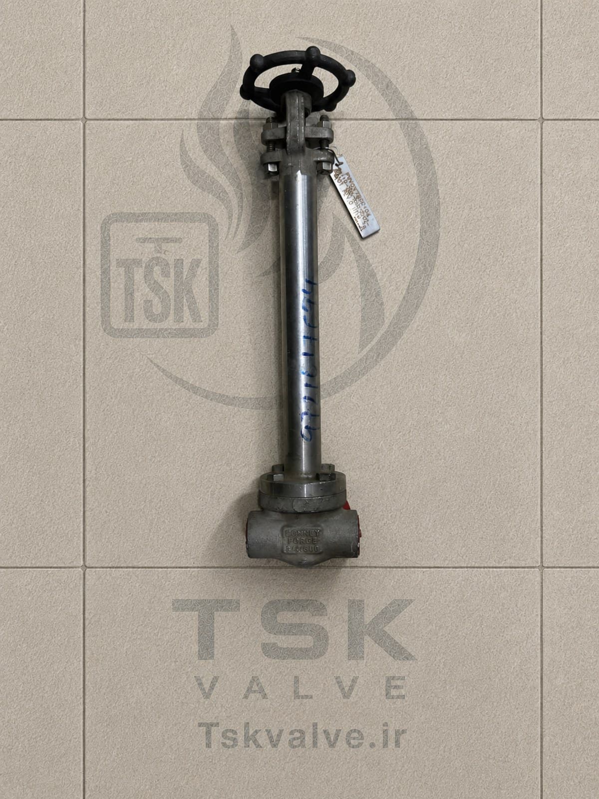 Bonney Forge 3/4" Class 800 F316L socket weld (sw) gate valve