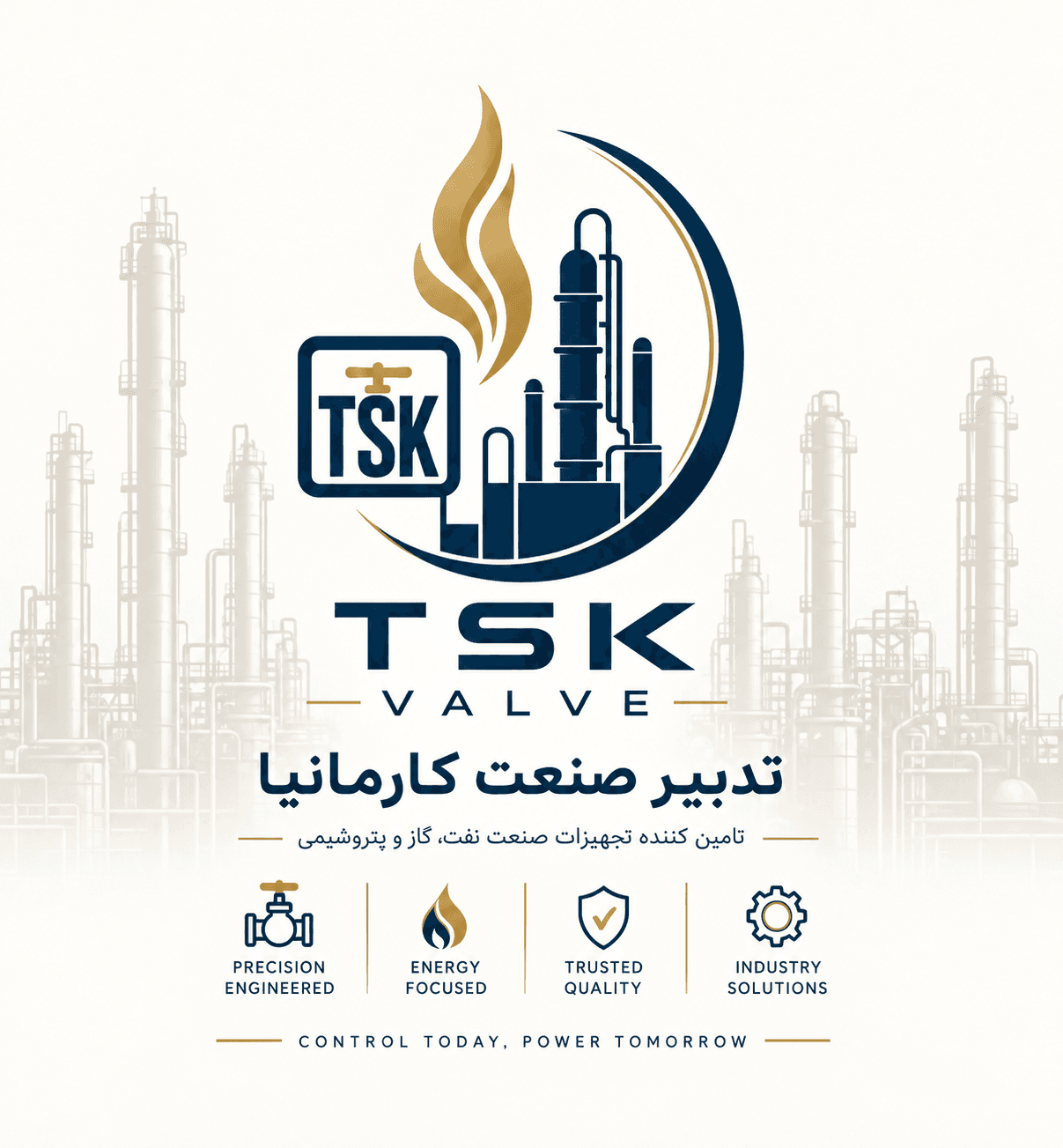 نشان تدبیر صنعت کارمانیا (TSK Valve)
